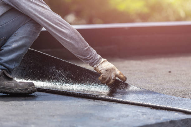 Professional Emergency Waterproofing technician working in Oakland, PA